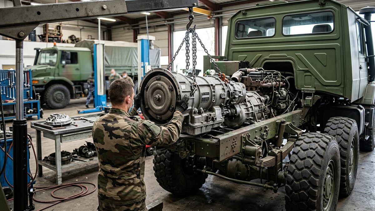 Französische Militär-Lkw erhalten Allison-Vollautomatikgetriebe