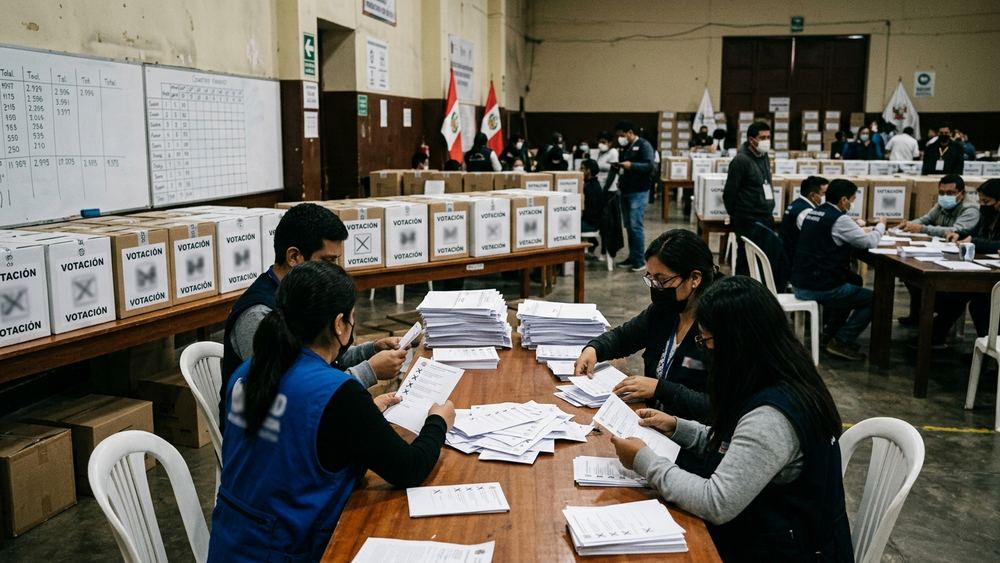 Keiko Fujimori führt bei Stichwahl in Peru