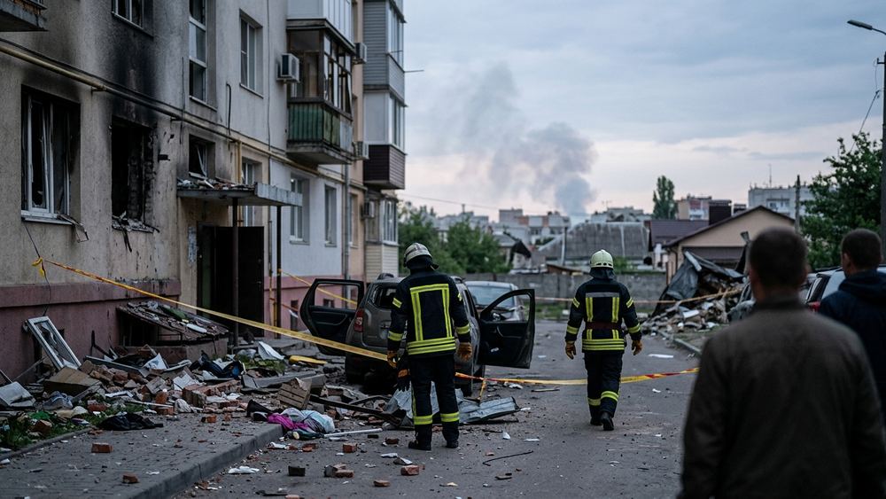 Russische Angriffe fordern Tote in der Ukraine vor NATO-Gipfel