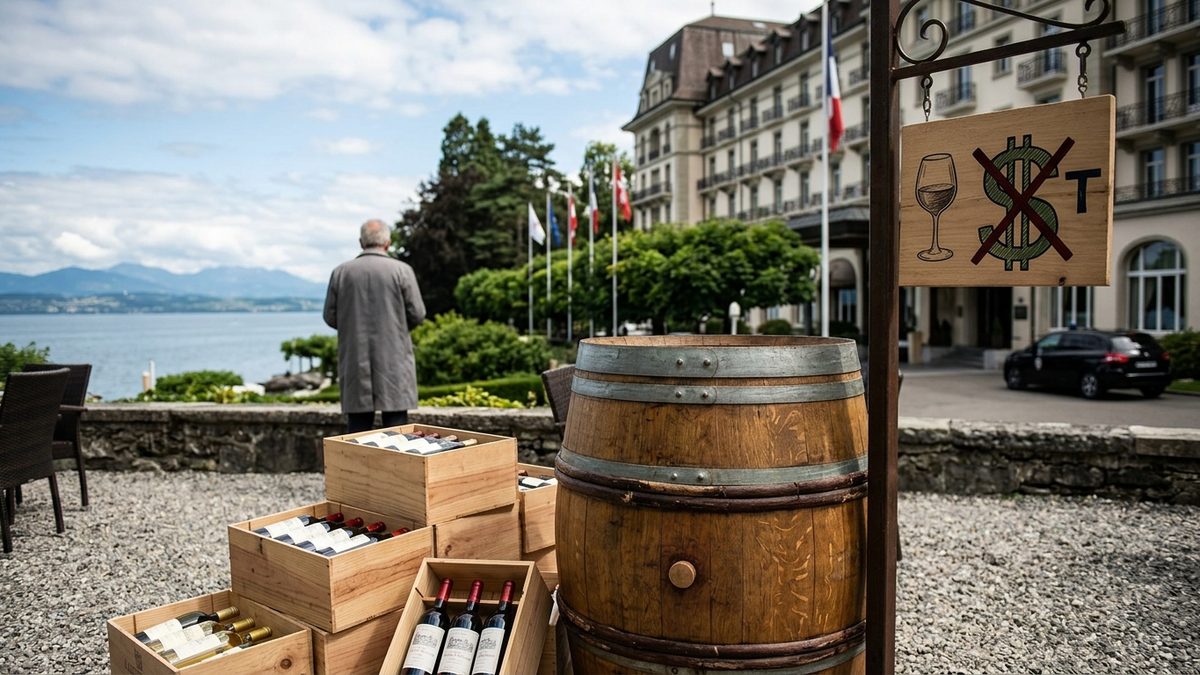 Trump droht Frankreich vor G7-Gipfel mit Weinsteuer