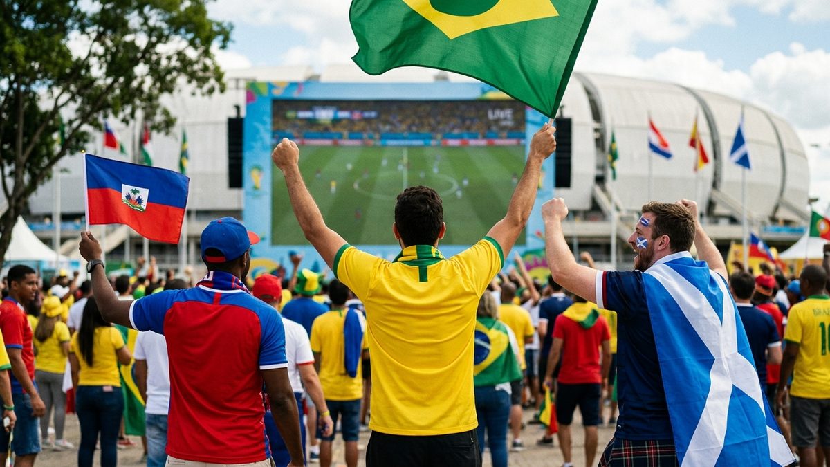 Fußball-WM: Brasilien startet ins Turnier, Haiti und Schottland kehren zurück