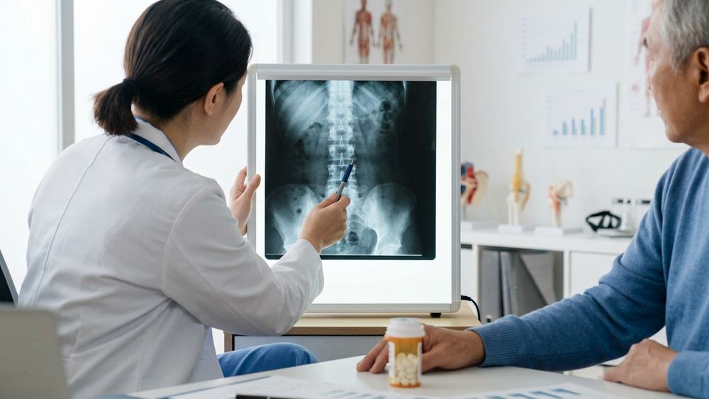 Glukokortikoide bei Rheumatoider Arthritis: Leichter Rückgang der Knochendichte festgestellt