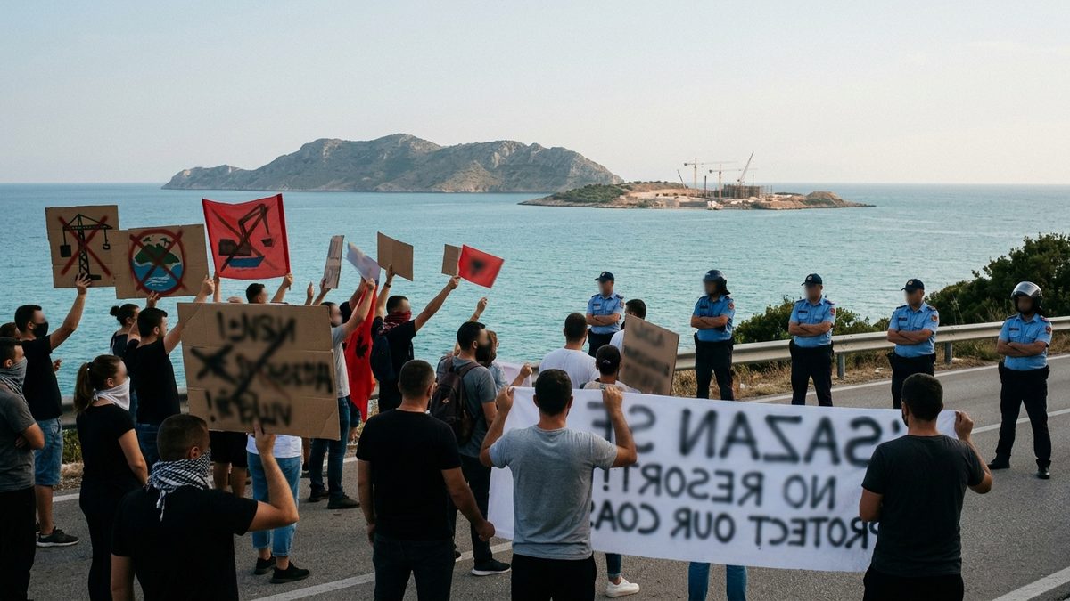 Proteste in Albanien gegen Ivanka Trumps Bauprojekt