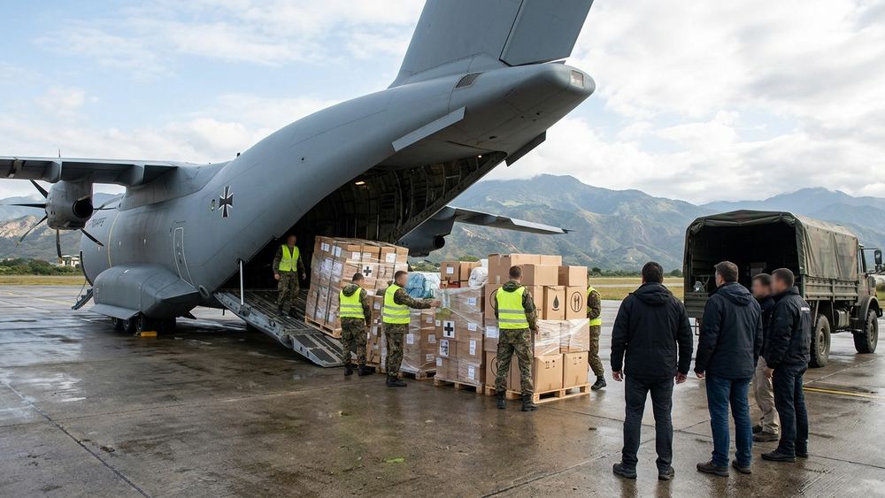 Bundeswehr leistet Erdbebenhilfe in Venezuela
