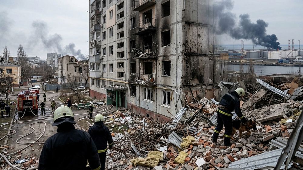 Zehn Tote nach russischen Angriffen in der Ukraine