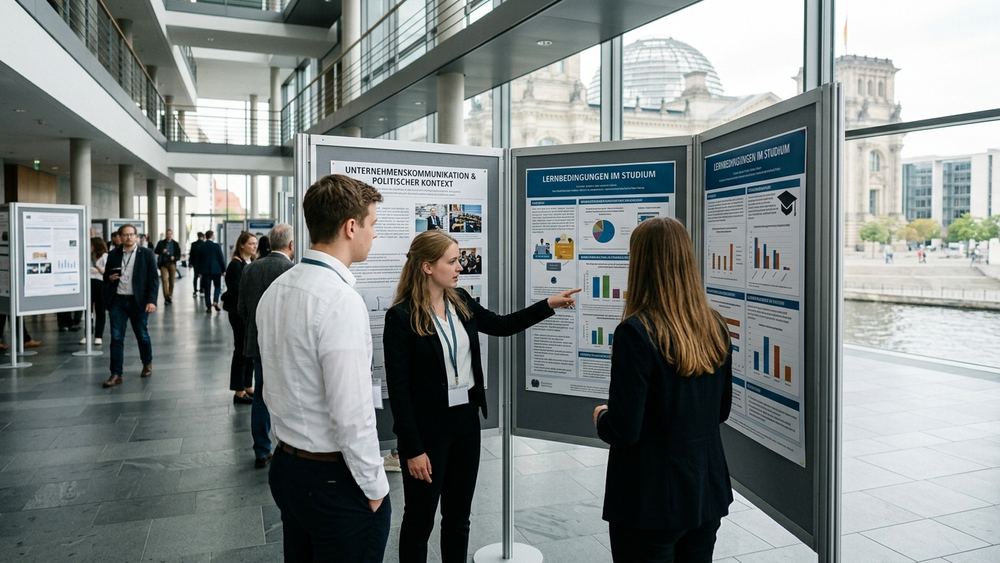 Hannoveraner Studierende stellen Forschung im Bundestag vor