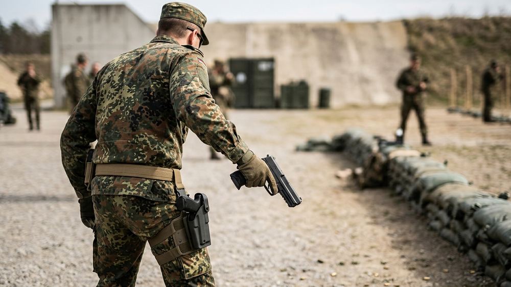 Bundeswehr setzt auf Pistole P9 für schnelle Einsatzbereitschaft
