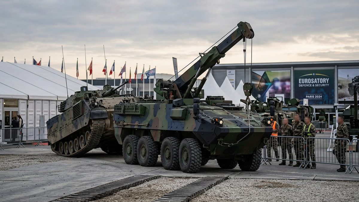 GDELS präsentiert neuen Bergepanzer auf Eurosatory