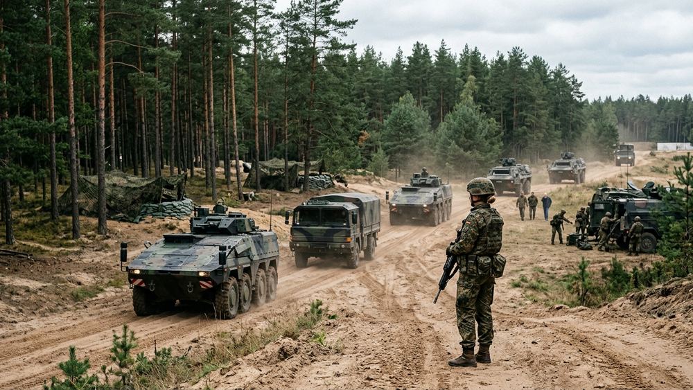 Bundeswehr übt NATO-Verteidigung in Litauen