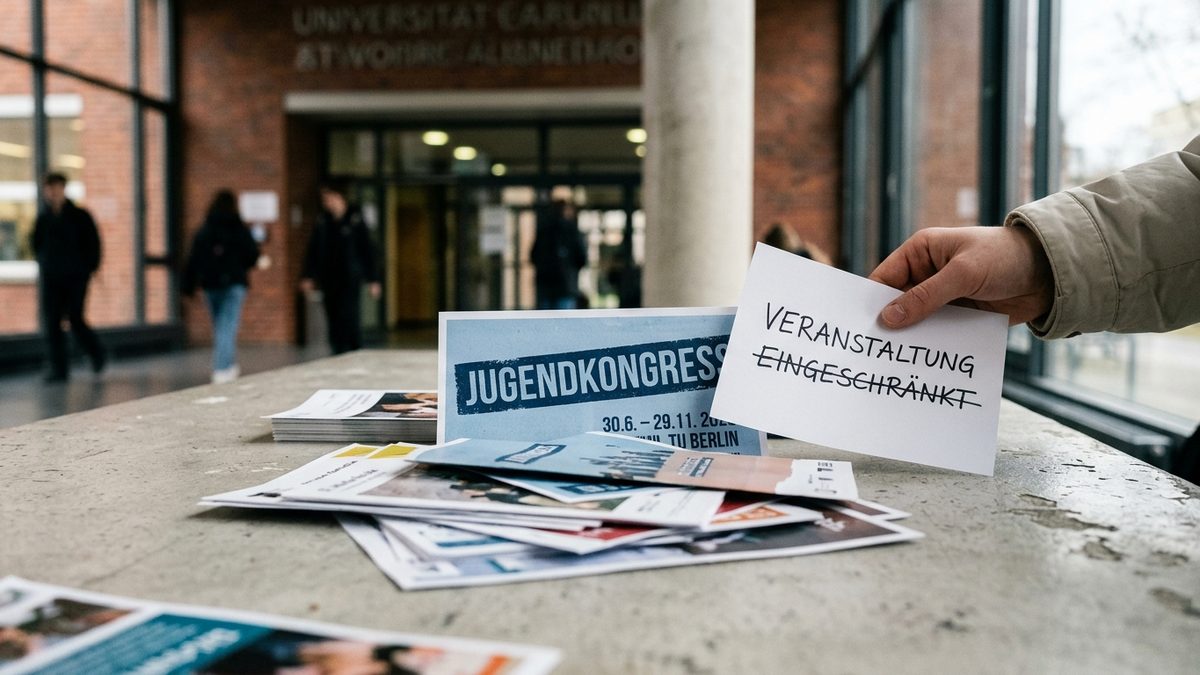 TU Berlin plant Beschränkungen bei linkem Jugendkongress nach AfD-Beschwerde