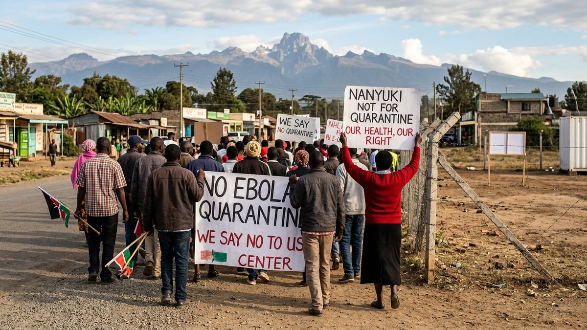 Proteste in Kenia gegen geplantes US-Quarantänezentrum