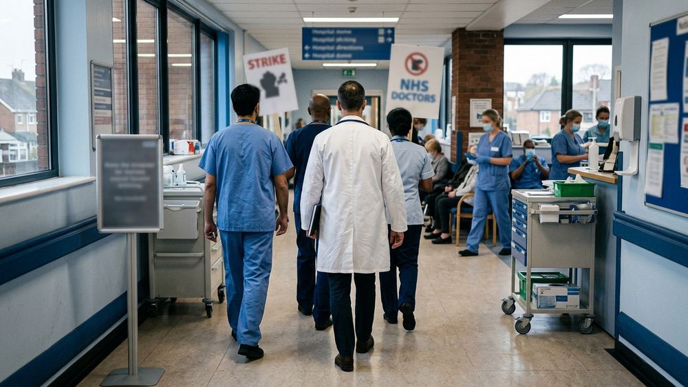 Fachärzte in England stimmen für Streiks im NHS
