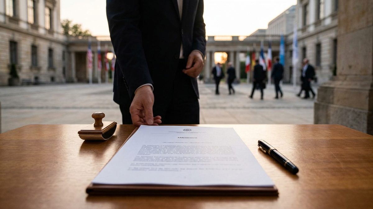 Trump erwartet Unterzeichnung von Iran-Abkommen am Sonntag