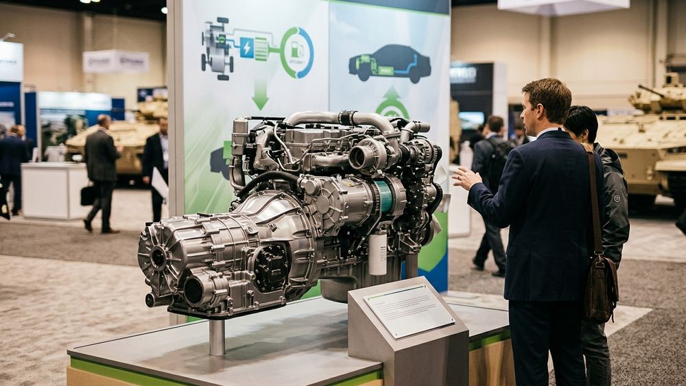 Rolls Royce stellt Hybrid-Antriebssystem für Landfahrzeuge vor