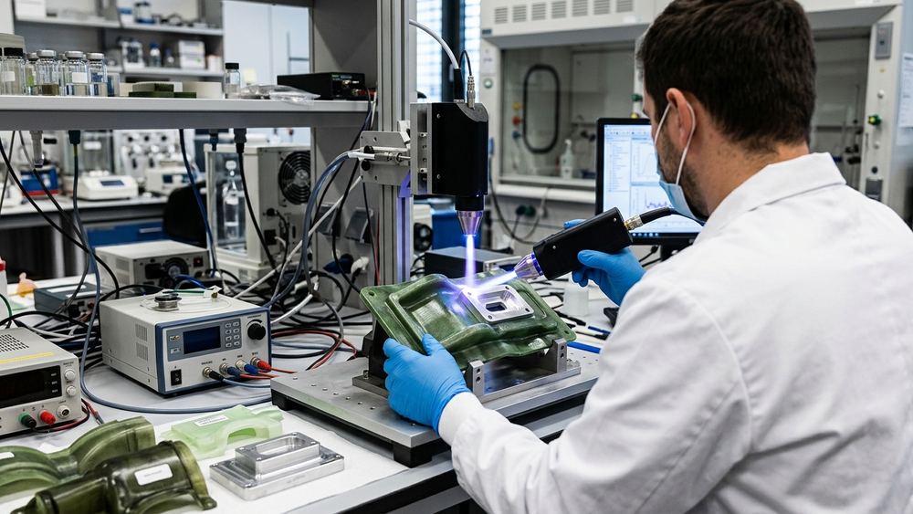 Neue Plasmavorbehandlung verbessert Materialverbund bei Biokunststoffen