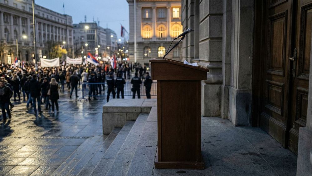 Serbischer Präsident Vučić kündigt Rücktritt und Neuwahlen an