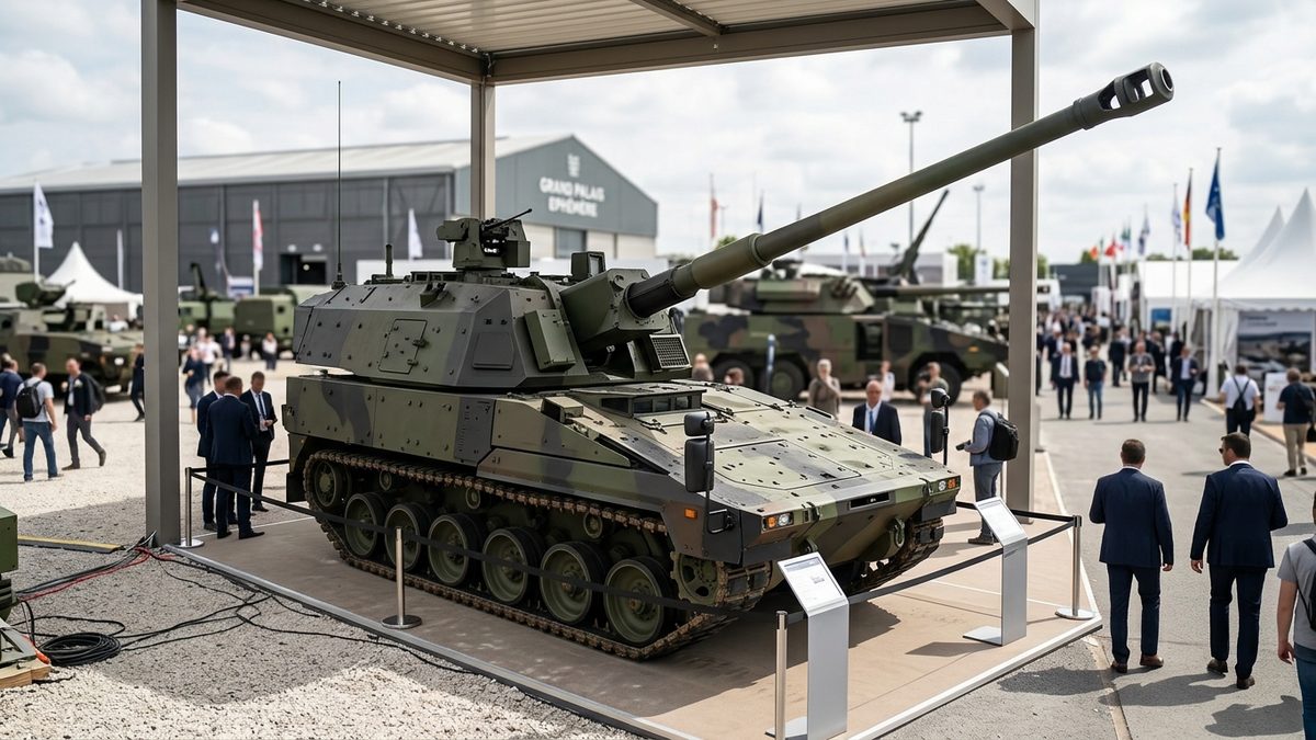 KNDS präsentiert neues Haubitzenkonzept auf der Eurosatory