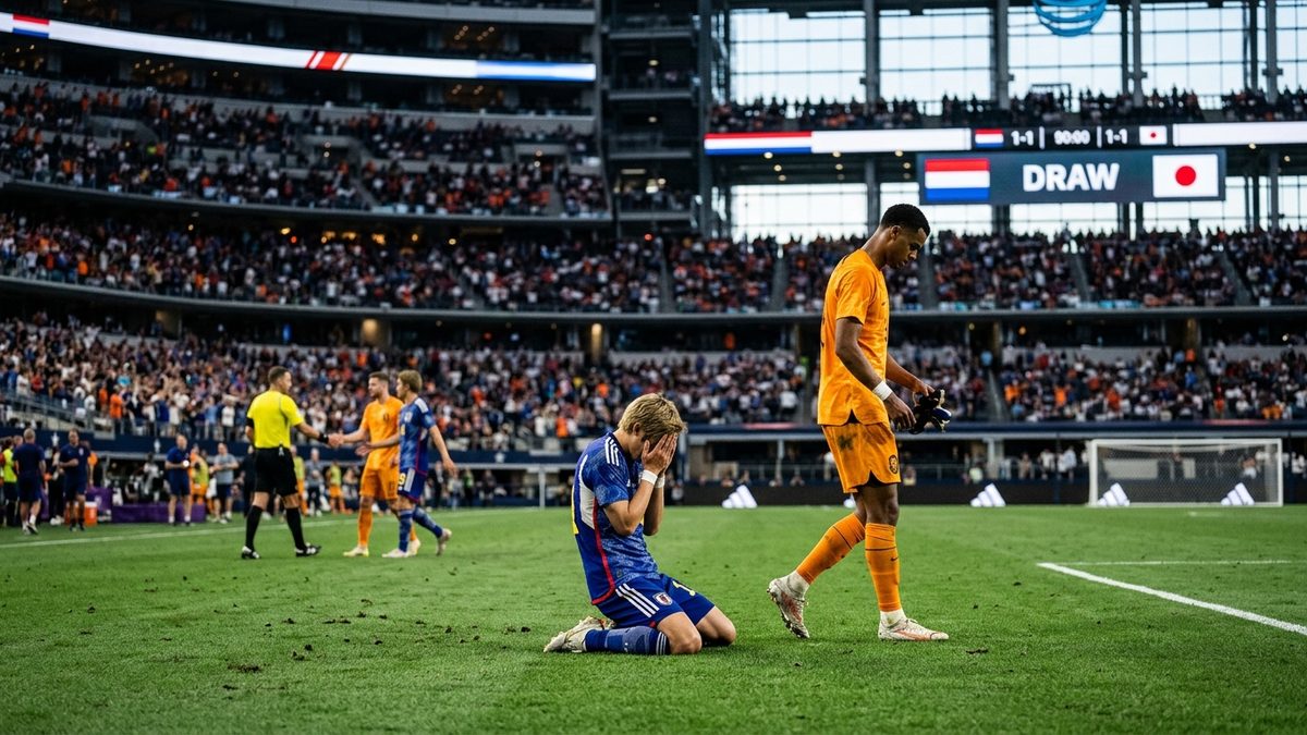 Niederlande und Japan spielen unentschieden bei der Fußball-WM 2026