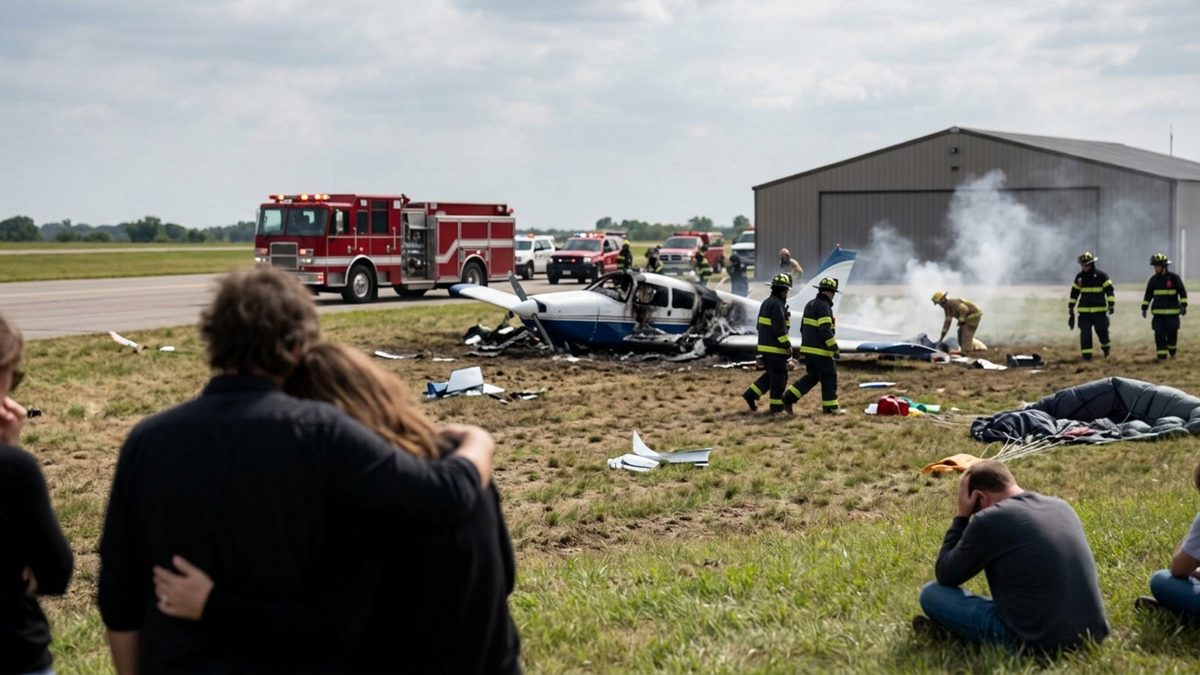 Zwölf Tote bei Flugzeugabsturz