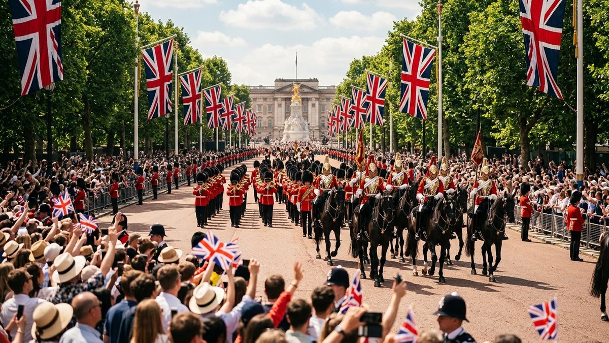 König Charles III. feiert Geburtstag mit traditioneller Parade