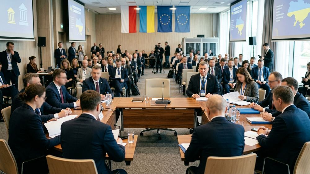 Ukraine-Wiederaufbaukonferenz in Polen ohne Präsident Selenskyj