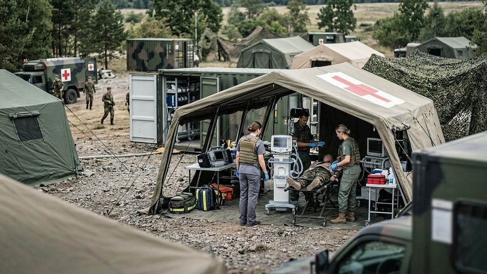 Schwedische Intensivstation bei Übung Vigorous Warrior 2026 im Einsatz