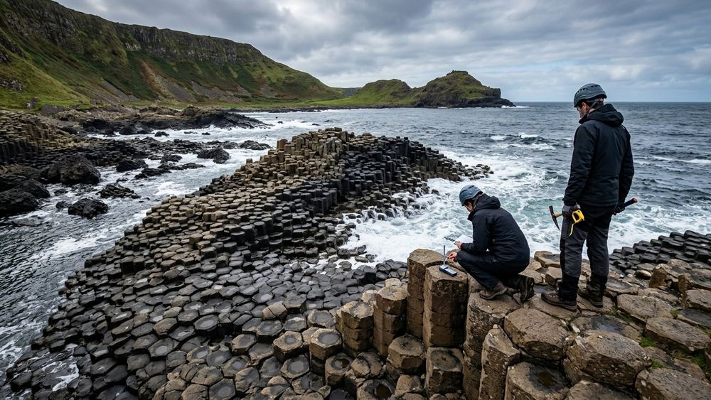Forschung entschlüsselt Entstehung des Giant's Causeway