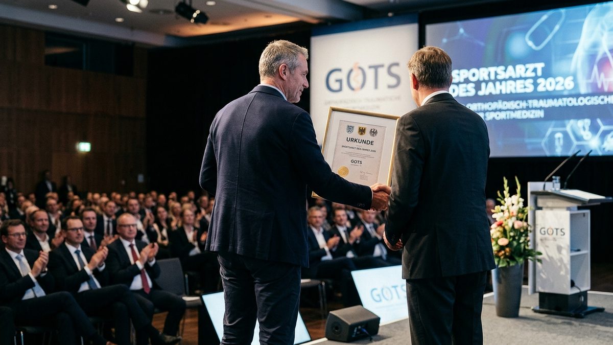 Kurt Steuer als GOTS-Sportarzt des Jahres 2026 ausgezeichnet