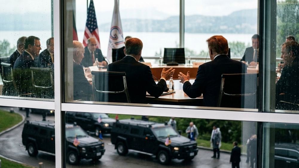 Trump zeigt sich bei G7-Gipfel offen für härtere Russland-Haltung