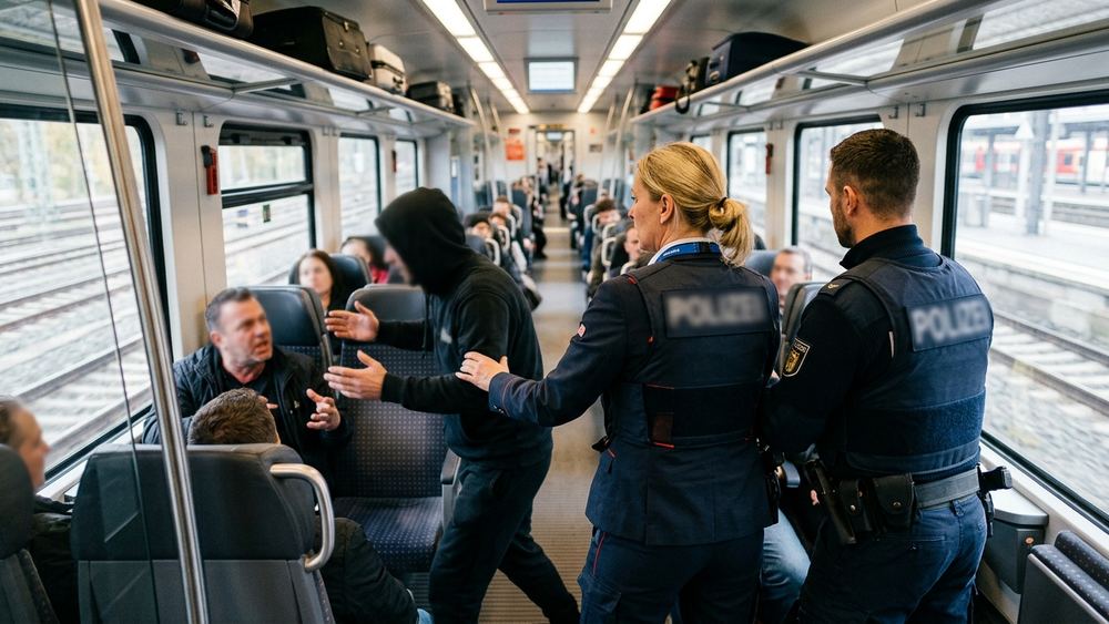 Täglich acht Angriffe auf Bahnpersonal und Bundespolizisten