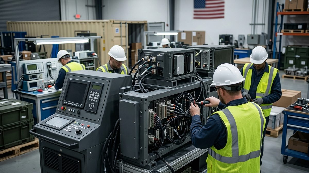 Northrop Grumman erreicht Vollserienfertigung für IBCS-System