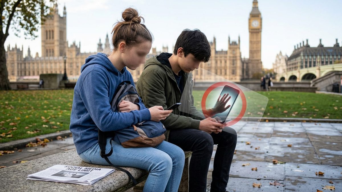 Großbritannien plant Altersgrenze für soziale Medien