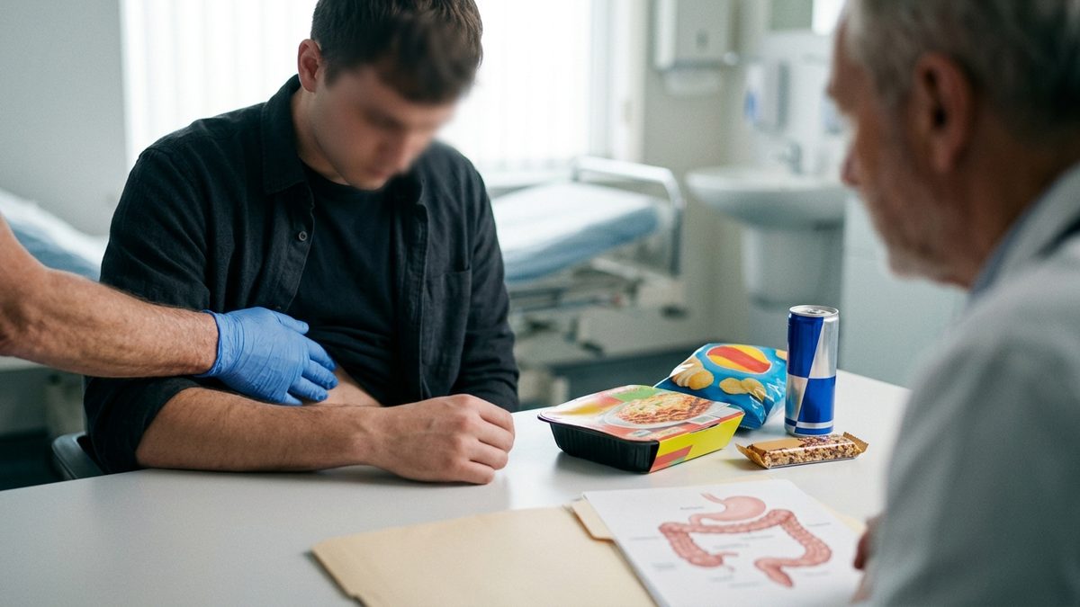 Hochverarbeitete Lebensmittel im Verdacht, Darmkrebs bei jungen Menschen zu fördern
