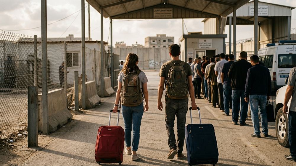 Palästinensische Studierende verlassen Gaza für Auslandsstudium