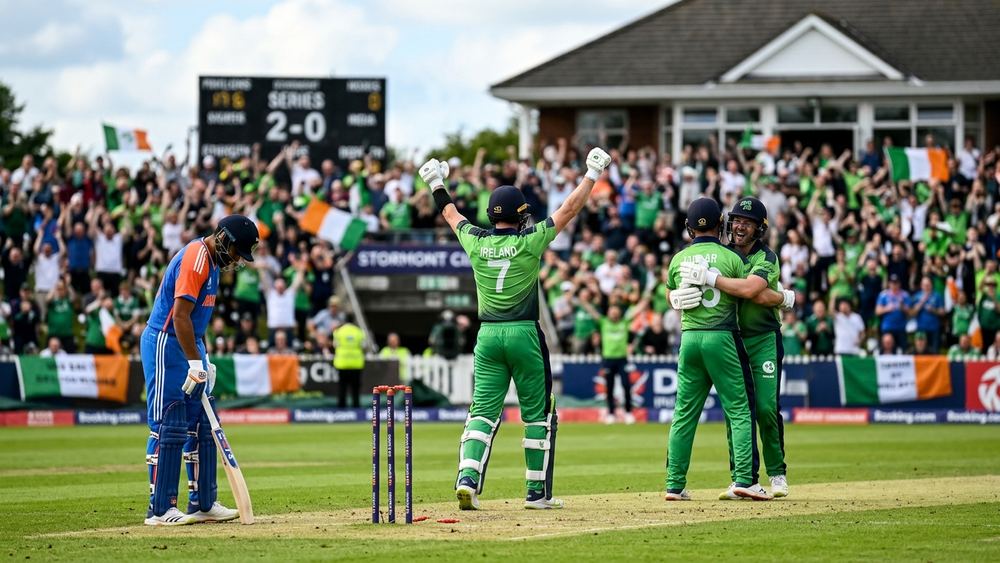 Irland gewinnt T20-Serie gegen Indien