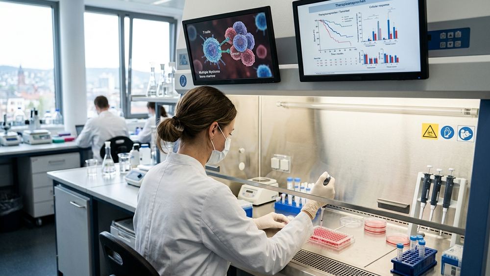 Neue Immuntherapie zeigt vielversprechende Ergebnisse bei Knochenmarkkrebs