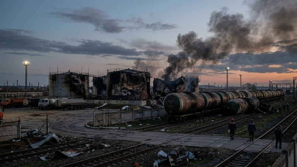 Ukrainische Angriffe verursachen Treibstoffengpässe in Russland