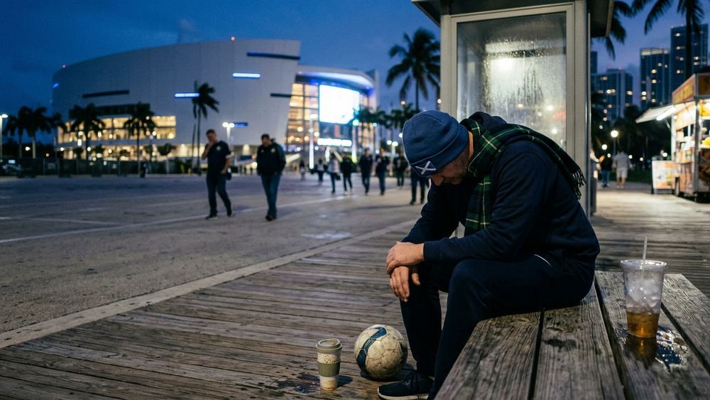 Schottlands WM-Hoffnungen schwinden in Miami
