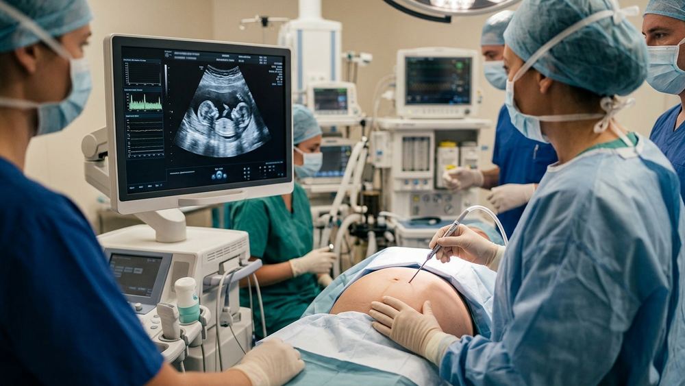 Weltweit erste Studie rettet Zwillinge im Mutterleib
