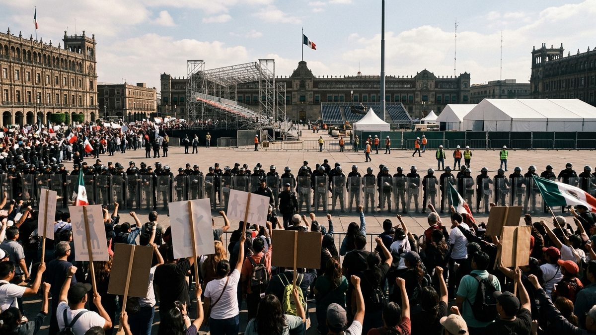 Mexiko bereitet sich auf WM 2026 vor – Proteste in der Hauptstadt