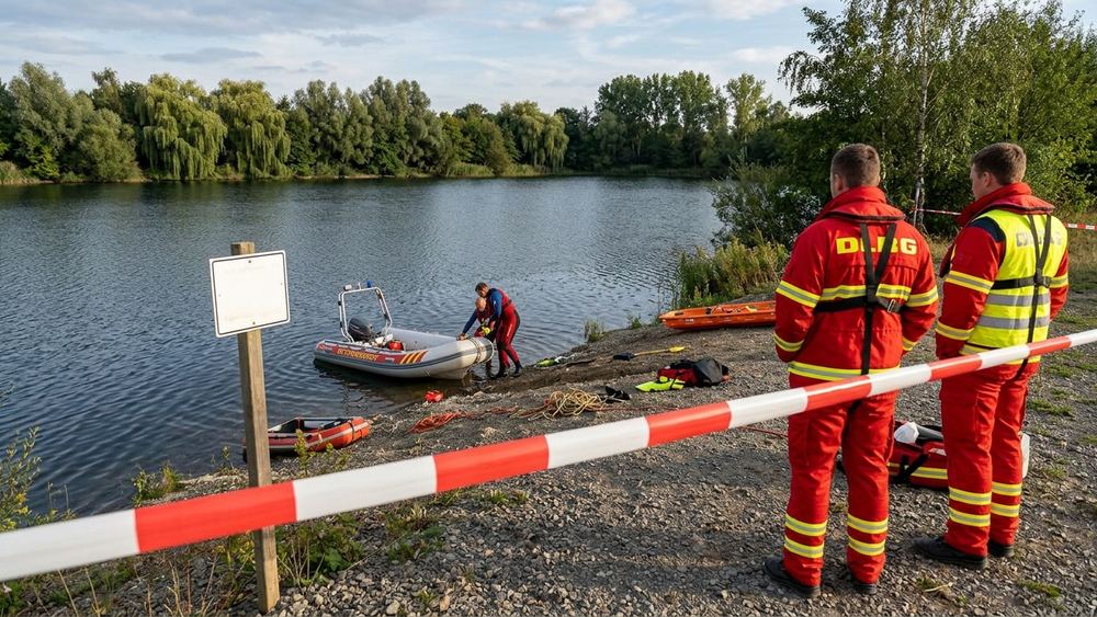 Badeunfall in Kleve: 53-Jähriger stirbt in Baggersee