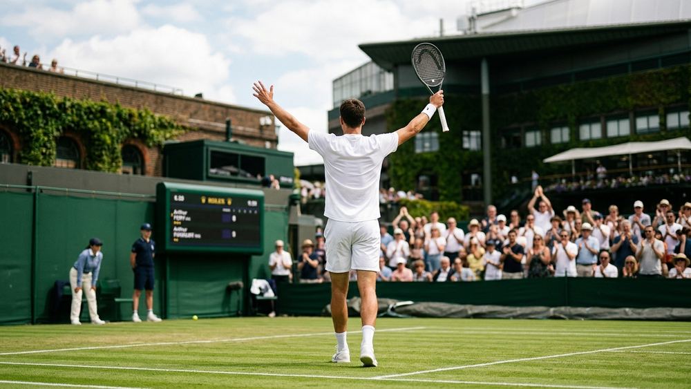 Arthur Fery erreicht dritte Runde in Wimbledon