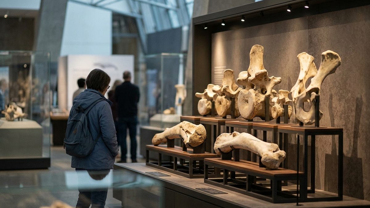 Museen zeigen Knochen des Buckelwals „Timmy“