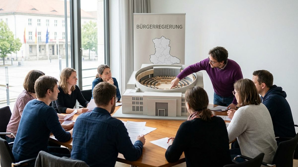 BSW schlägt Konzept für "Bürgerregierung" in Sachsen-Anhalt vor