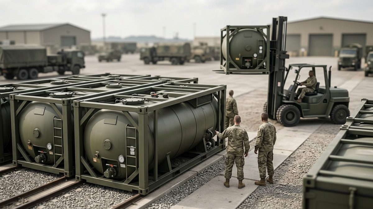 Bundestagsausschuss genehmigt Beschaffung von Tankcontainern