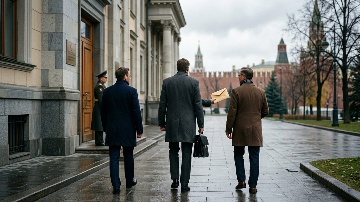 Europäische Diplomaten überreichen Protestnote in Moskau