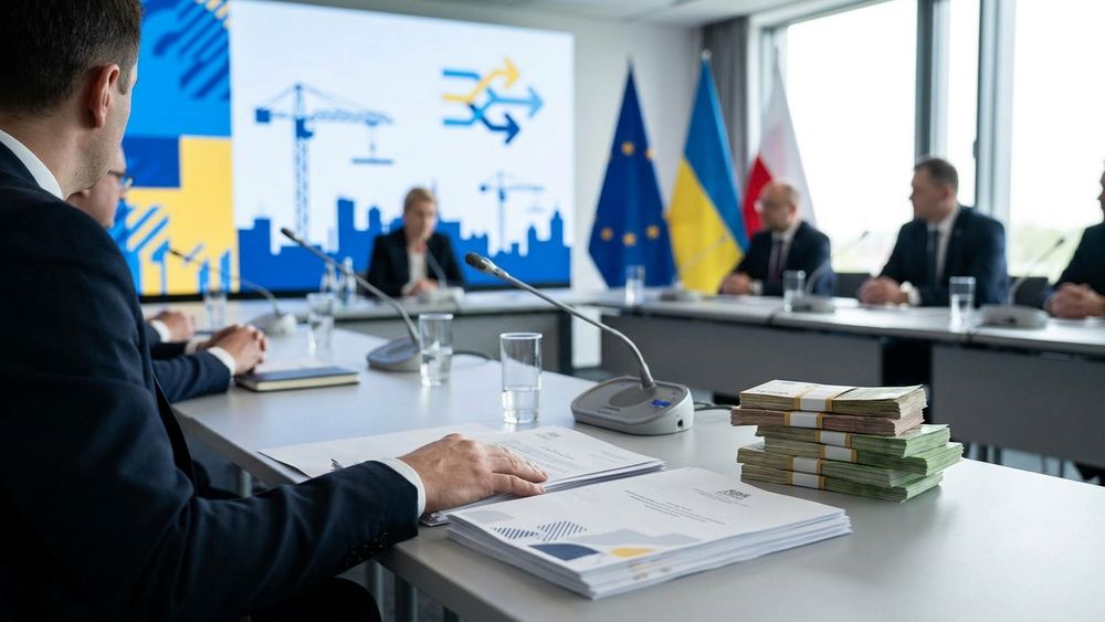 Ukraine erhält Milliardenzusagen bei Wiederaufbau-Konferenz in Danzig