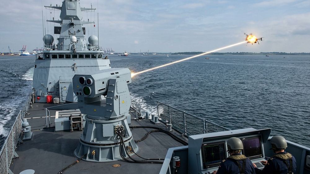 Bundeswehr plant Hochenergielaser für Marine