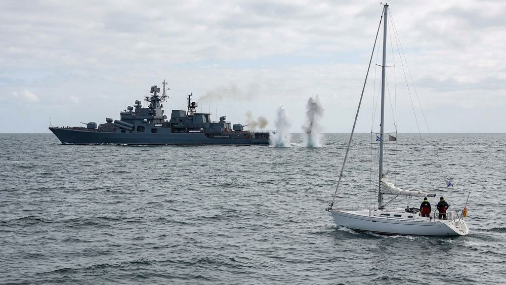 Russisches Kriegsschiff feuert Warnschüsse im Ärmelkanal ab
