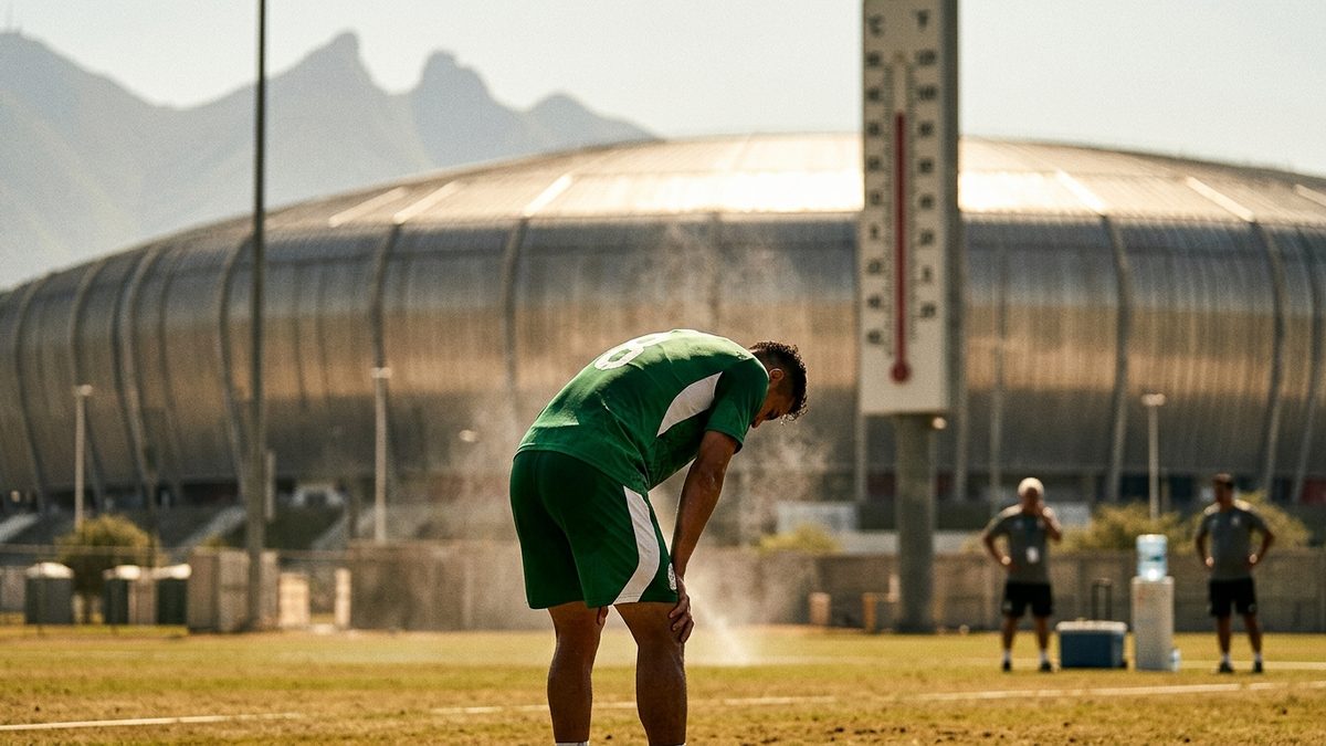 Fußball-WM: Spieler vor extremen Temperaturen